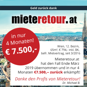 Miete retour im Altbau dank Mieteretour.at - Jetzt gratis überprüfen!